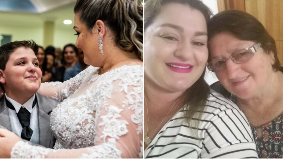 família morre de covid