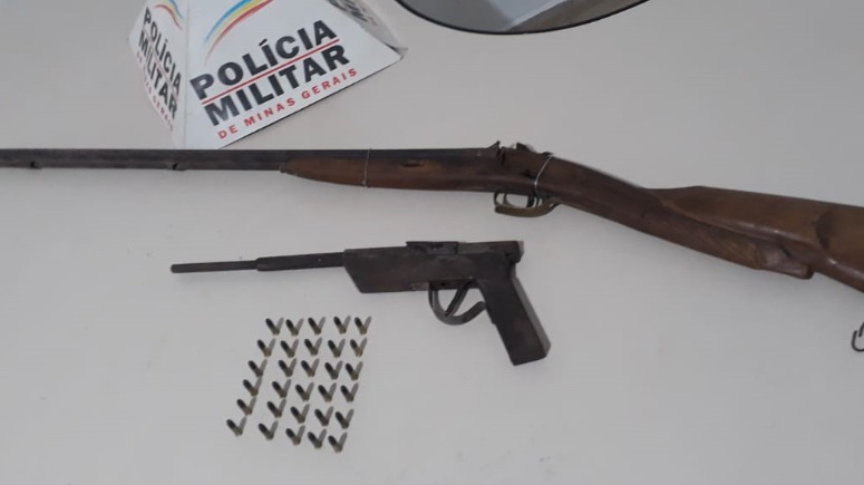 Armas encontradas em Timóteo
