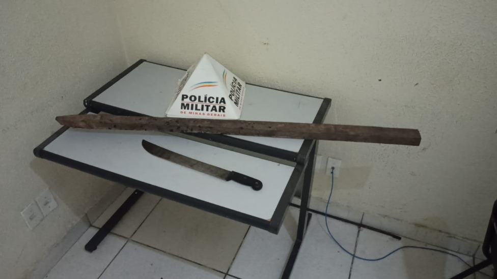 Material apreendido pela PM