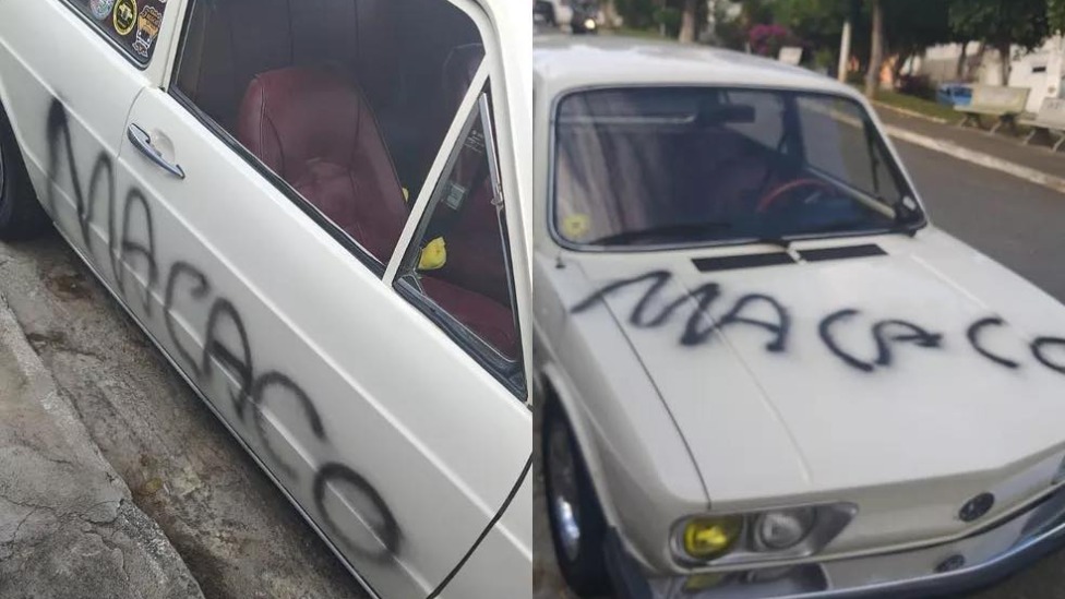 carro pichado