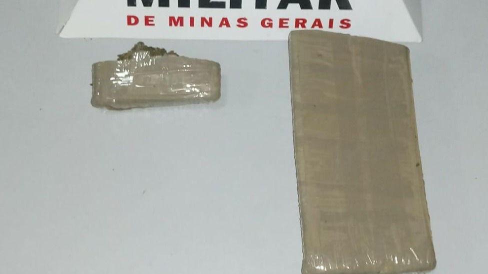 Material apreendido pela PM