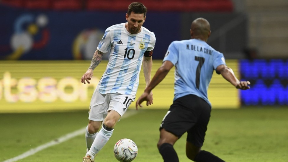 Argentina vence Uruguai na Copa América