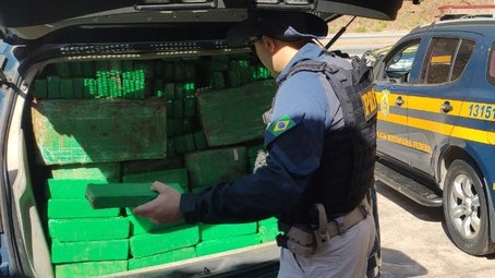 Droga apreendida em João Monlevade