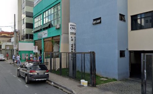Suposto atirador foi detido e levado para a Central de Flagrantes, na região Leste de Belo Horizonte