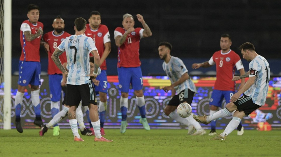 Argentina empata com o Chile
