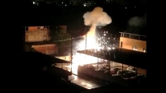 explosão transformador