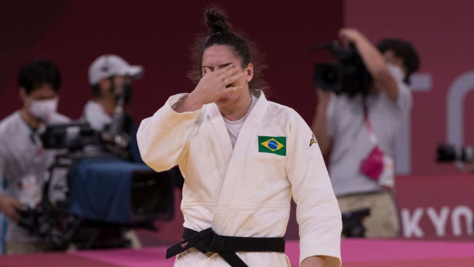 Mayra Aguiar conquista bronze no judô na Olimpíada de Tóquio