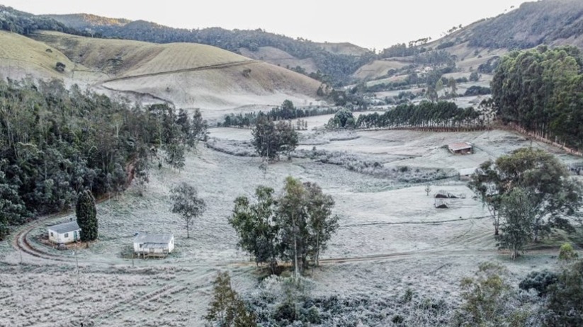 Fim de semana será com frio intenso em Minas Gerais, alerta Defesa Civil