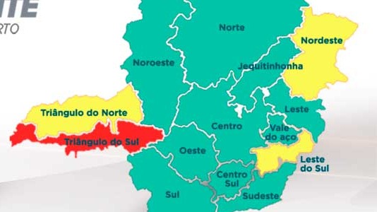 Estado passa a ter 10 das 14 macrorregiões na fase mais flexível do Minas Consciente