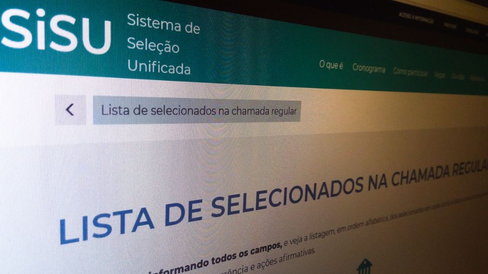 Inscrição para processo seletivo do Sisu 2021 termina nesta sexta