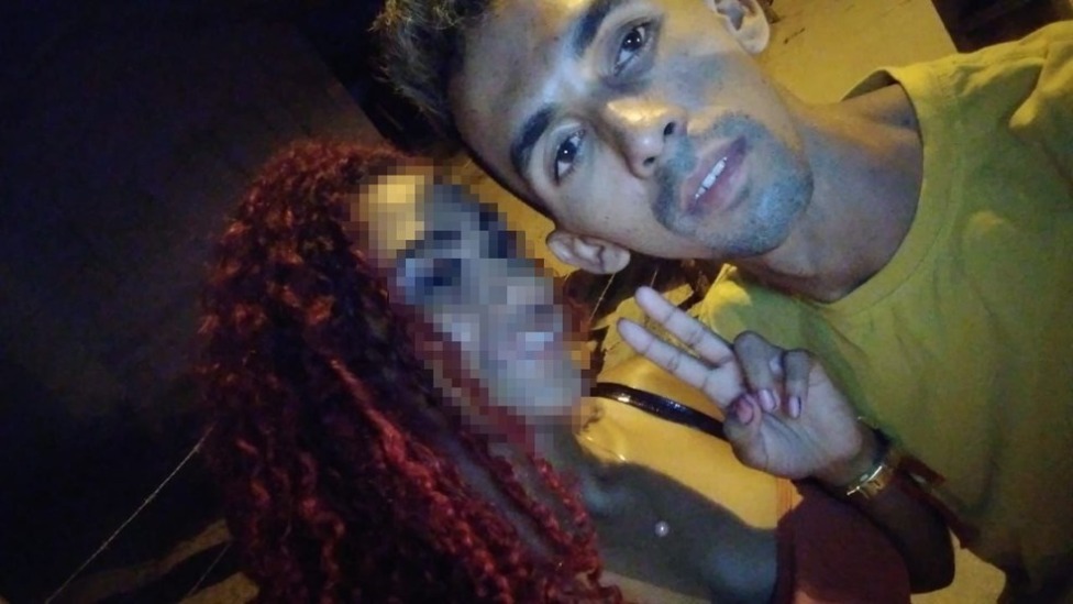 vítima e suspeita