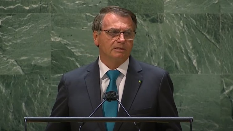 Bolsonaro faz discurso na Assembleia Geral das Nações Unidas