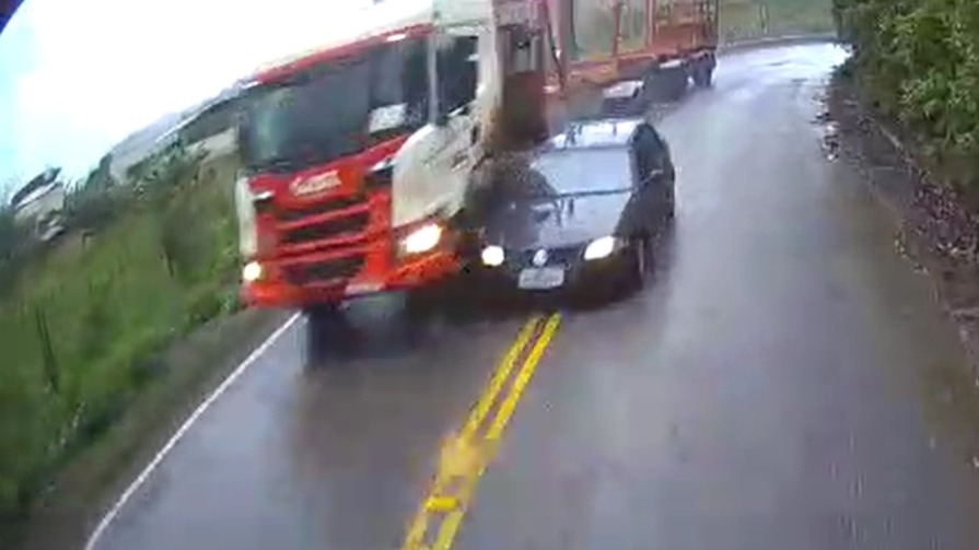 Vídeo mostra momento exato do acidente que matou criança no Vale do Aço