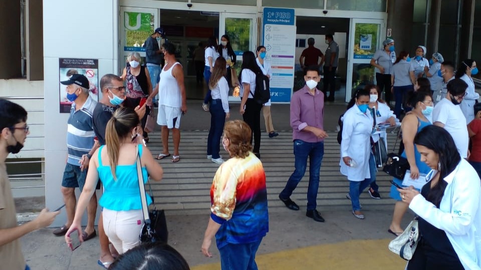 evacuação