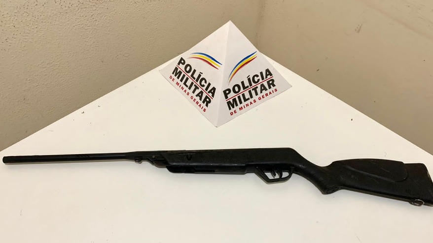 Arma apreendida em Timóteo