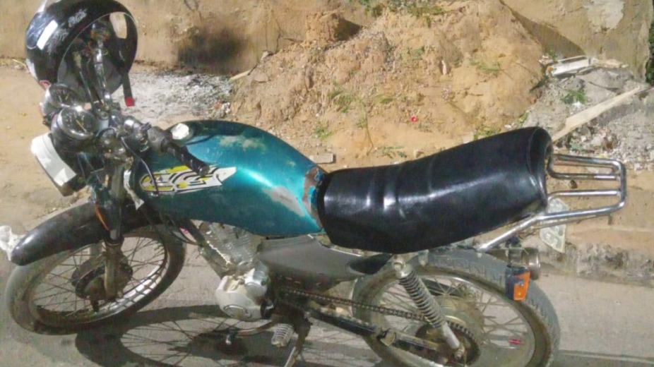 Motocicleta apreendida em Timóteo