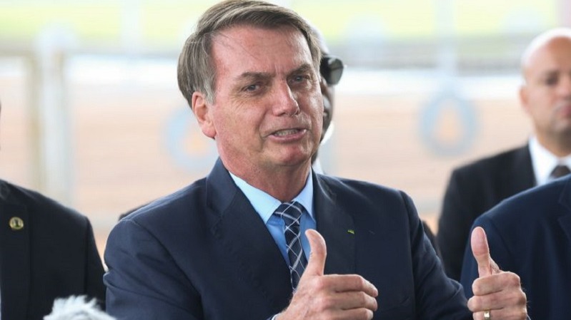 Presidente Jair Bolsonaro, no Palácio da Alvorada. Foto: Antônio Cruz/ Agência Brasil