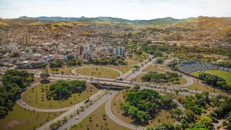 Trevo próximo ao Ipatingão. Foto: Prefeitura de Ipatinga