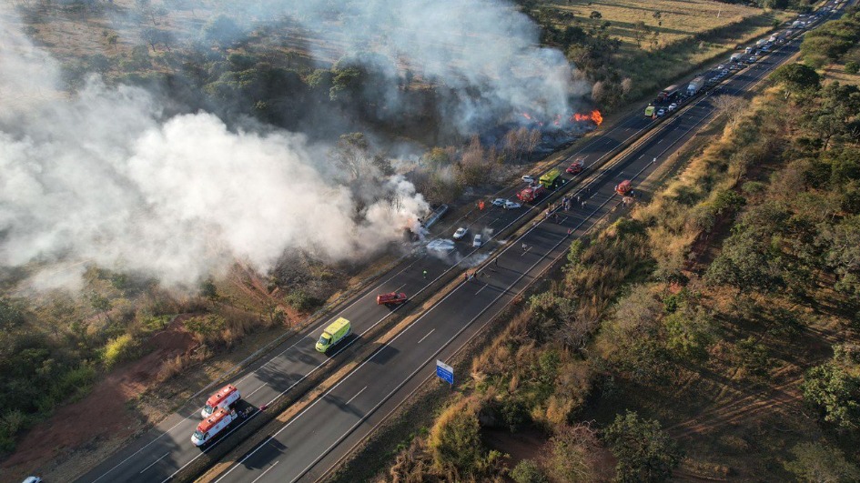 Acidente em Araguari