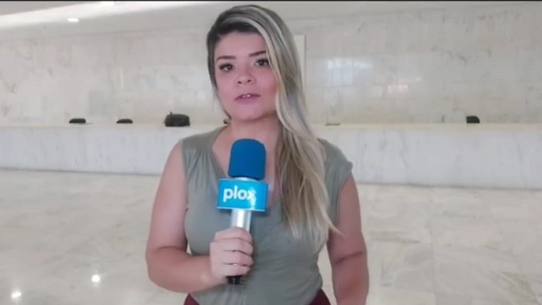 Brenda Colen, repórter do Plox. Foto: Divulgação/Plox