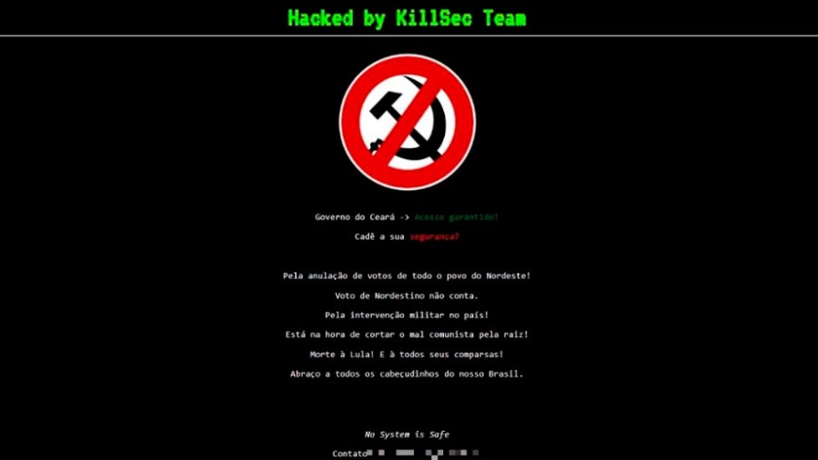 Sites Hackeados