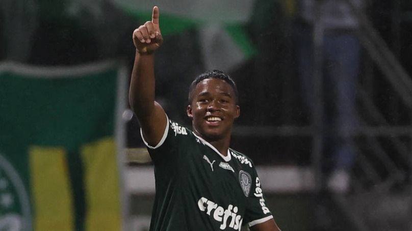 Endrick, do Palmeiras