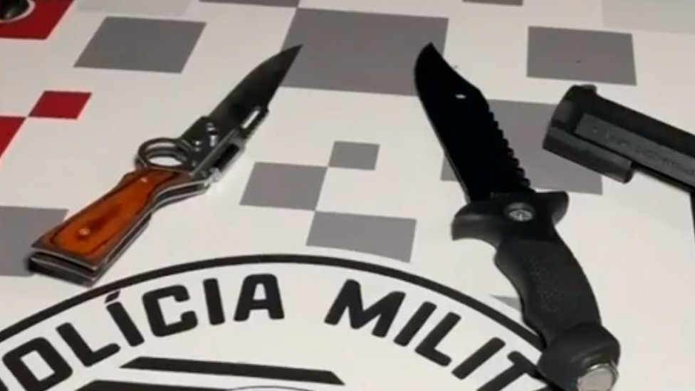 faca usada no crime