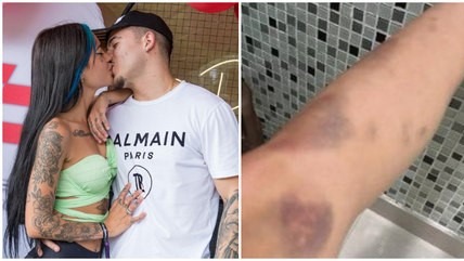 Tati Zaqui e Thomaz Costa DIVULGAÇÃO/CAIO DURAN/REPRODUÇÃO/INSTAGRAM