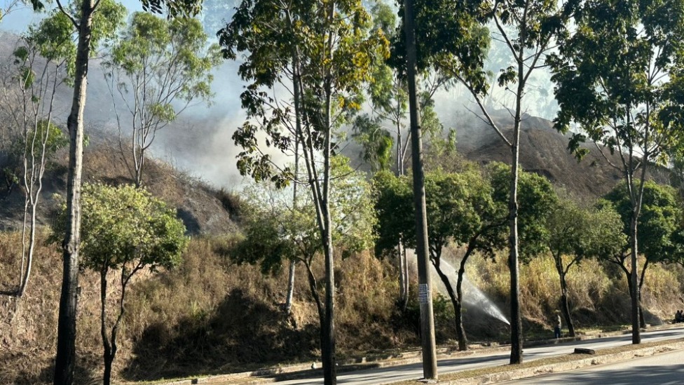 Incêndio no Morro da Usipa