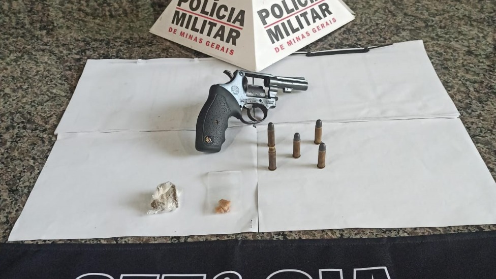 Arma apreendida em Fabriciano