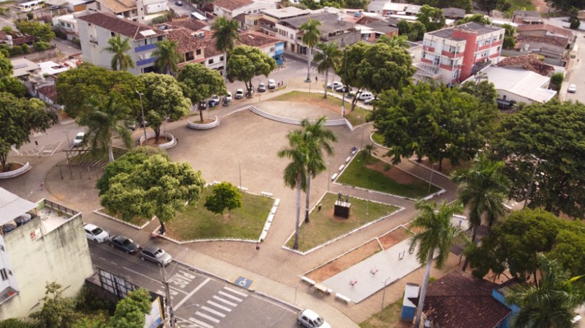Praça 29 de Abril em Timóteo