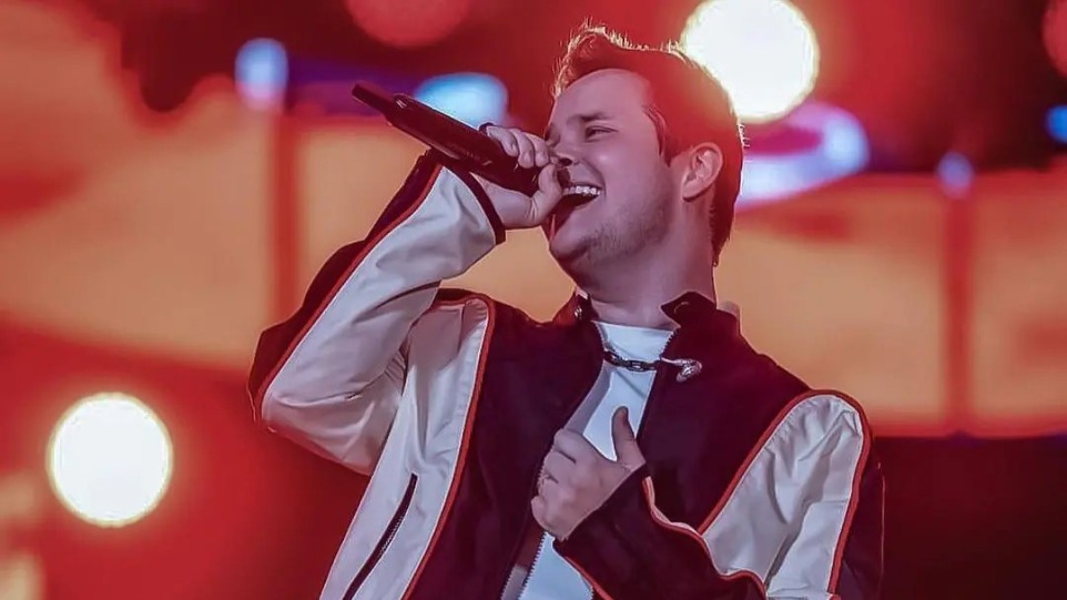 Matheus, da dupla Matheus e Kauan — Foto: Reprodução Instagram @matheus_mek