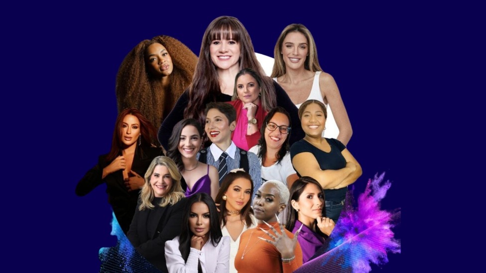 Elas no palco