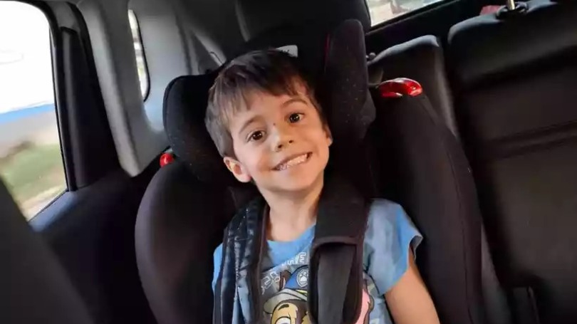 Enrico de 5 anos foi diagnosticado com Distrofia Muscular de Duchenne (foto: Arquivo da família)