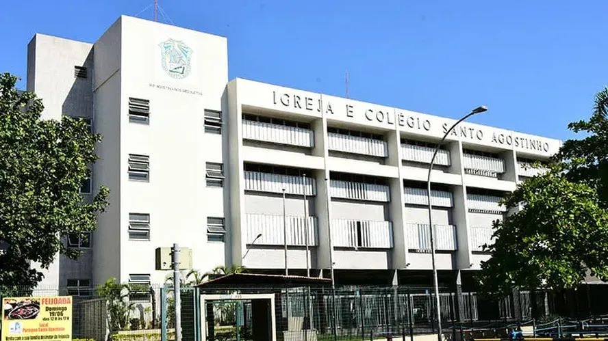 Colégio Santo Agostinho, no Novo Leblon — Foto: Reprodução