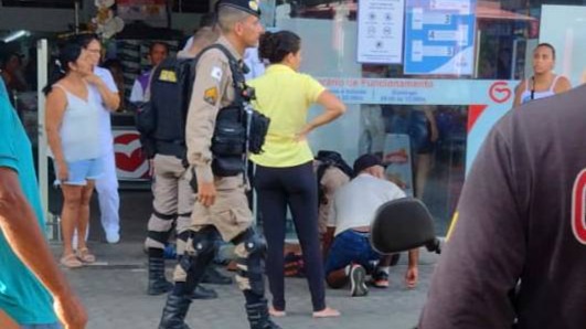 homem morre supermercado