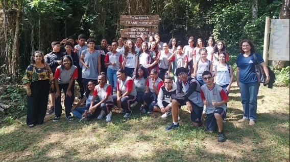 Alunos do IMETT visitam pontos turísticos de Timóteo