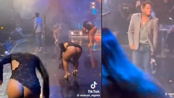 Bailarinas de Leonardo esclarecem polêmica sobre vestuário em show