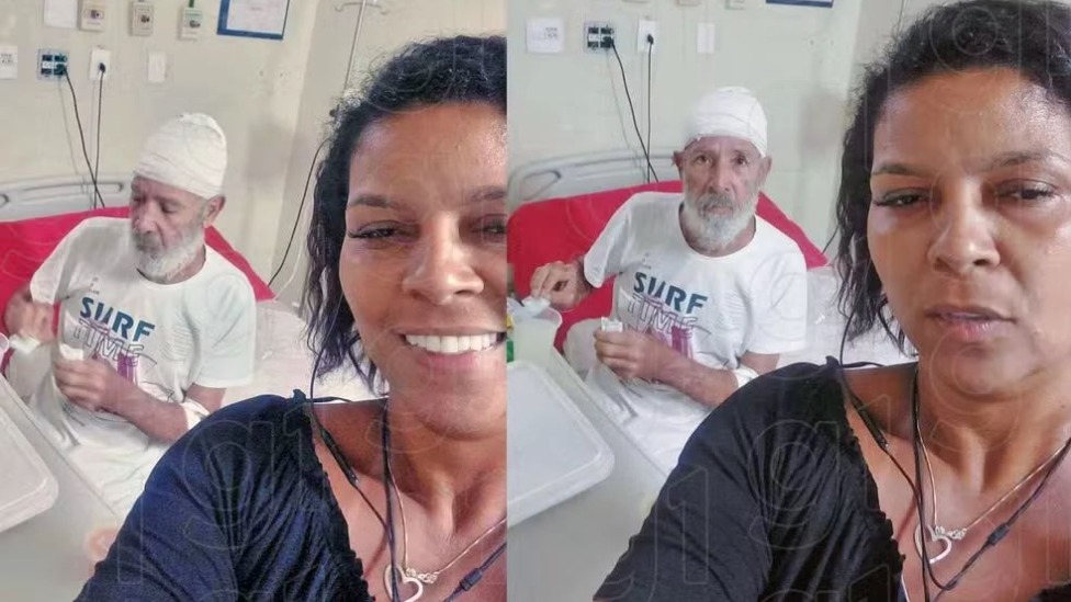 Érika em selfie junto de Paulo Foto: Reprodução
