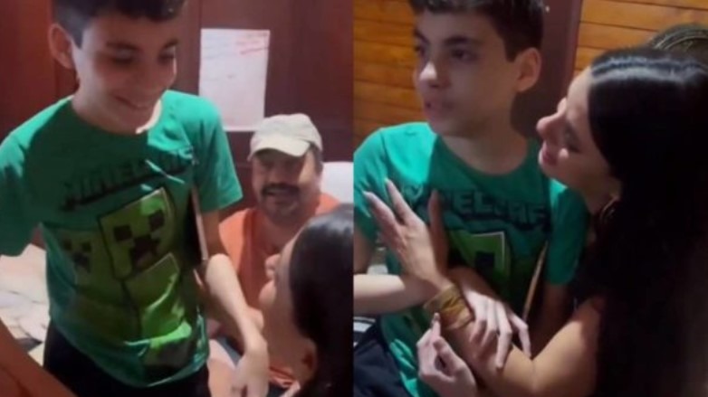 Fernanda se reencontra com filho autista pós-BBB