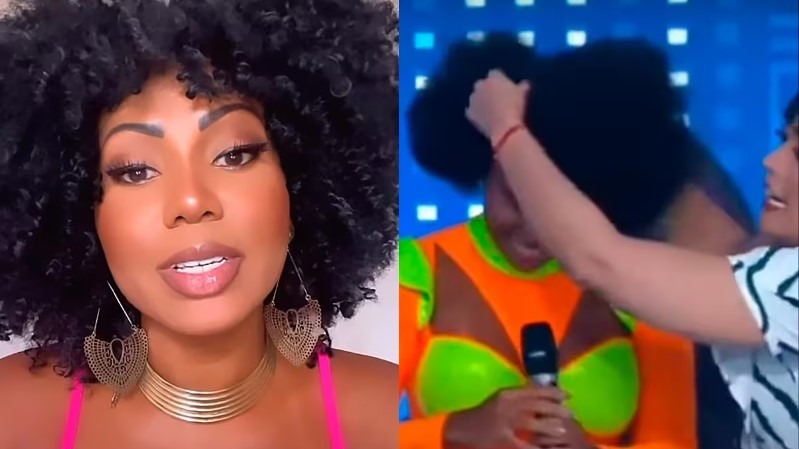 Bailarina se demite após comentários de Ratinho sobre seu cabelo
