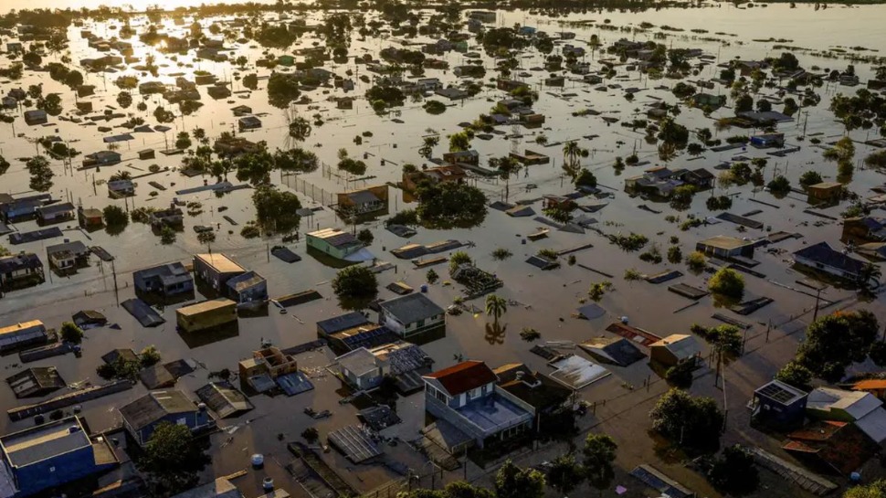 Enchentes afetam a população do Rio Grande do Sul Foto: Reprodução / Agência Brasil