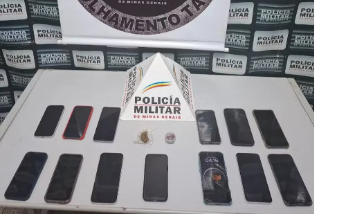 Quadrilha do Rio é presa após furtar celulares no Carnaval de BH