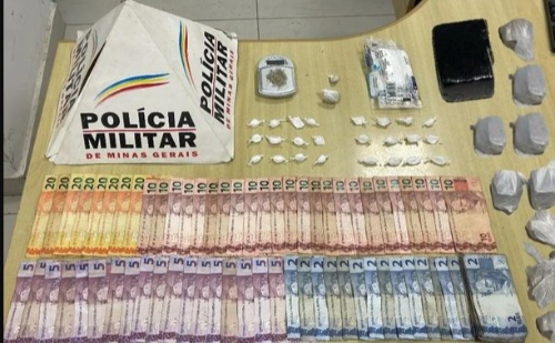Polícia Militar  detém três por tráfico de drogas em Ipatinga