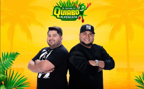 Festival do Quiabo de Alpercata anuncia Os Barões da Pisadinha como atração
