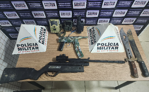 Polícia Militar apreende arma de fogo após caso de violência doméstica em Vargem Alegre