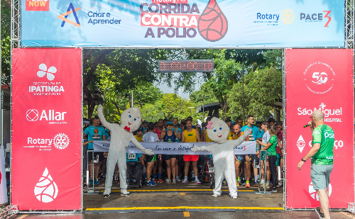 Ipatinga promove Corrida contra a Pólio com vacinação e exames gratuitos