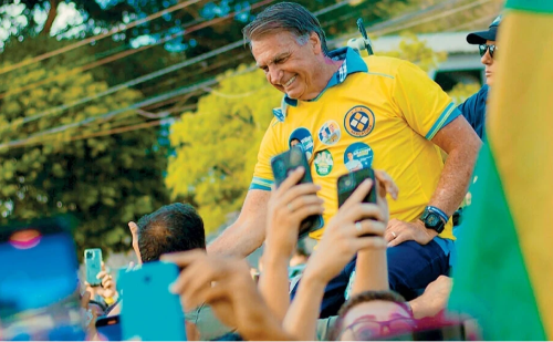 Bolsonaro convoca mineiros para ato pela anistia no Rio de Janeiro