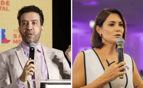 André Janones provoca Michelle Bolsonaro com comentário polêmico