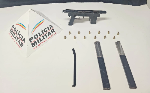 Homem é preso com metralhadora caseira em Timóteo